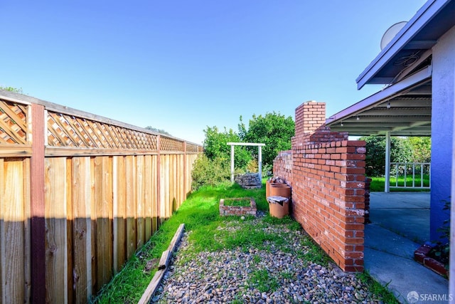 4301 Hillview Dr, Pittsburg, CA 94565 - view of yard with fence and a patio
