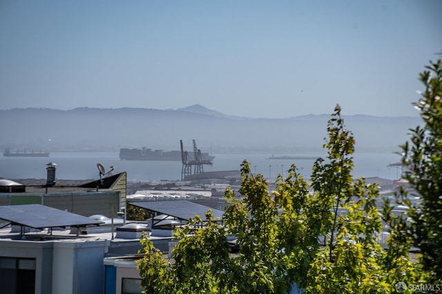 569 Peralta Ave, San Francisco, CA 94110 - water view with a mountainous background