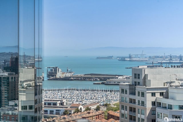 338 Main St Unit 35E, San Francisco, CA 94105 - property view of water featuring a view of city