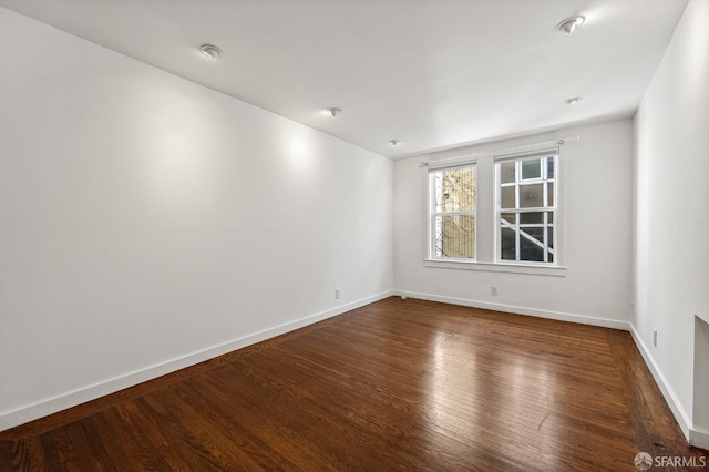 1375 Sacramento St, San Francisco, CA 94109 - unfurnished room featuring wood finished floors and baseboards