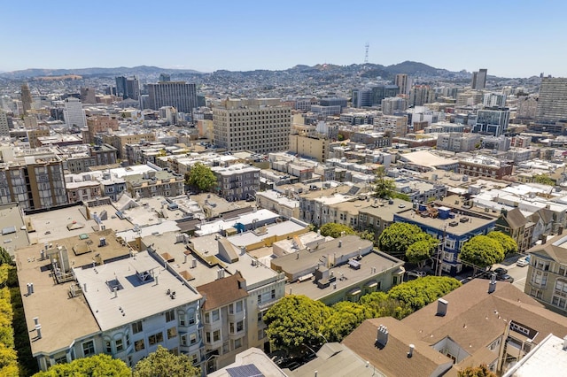 1375 Sacramento St, San Francisco, CA 94109 - view of urban area featuring a mountain backdrop