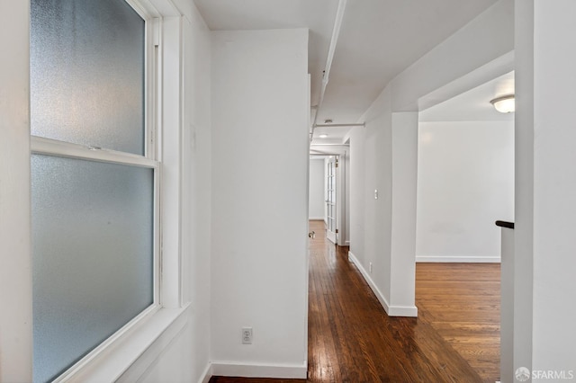 1375 Sacramento St, San Francisco, CA 94109 - hallway featuring wood finished floors and baseboards