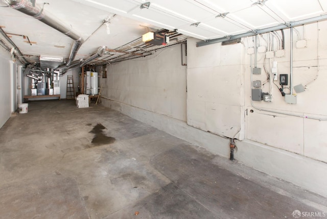 245 Scott St, San Francisco, CA 94117 - garage featuring secured water heater and a garage door opener