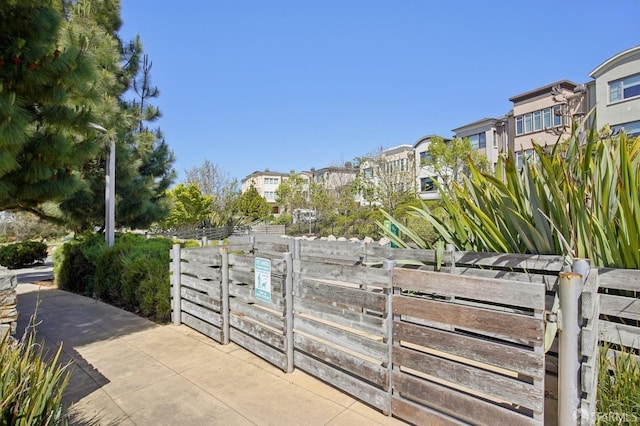 176 Summit Way, San Francisco, CA 94132 - gate featuring fence and a residential view
