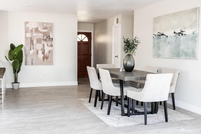 28290 Thackeray Ave, Hayward, CA 94544 - dining area featuring wood finished floors and baseboards