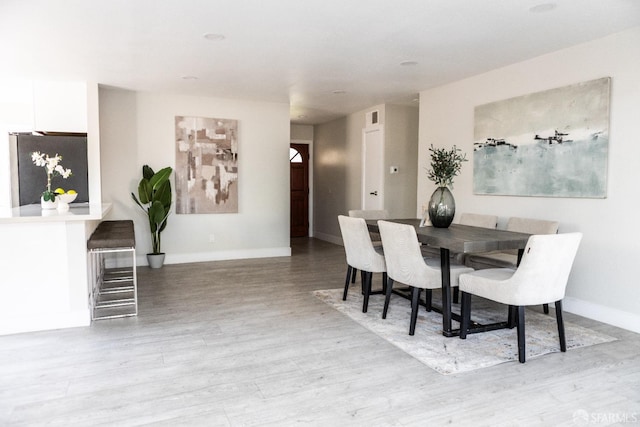 28290 Thackeray Ave, Hayward, CA 94544 - dining space featuring wood finished floors and baseboards