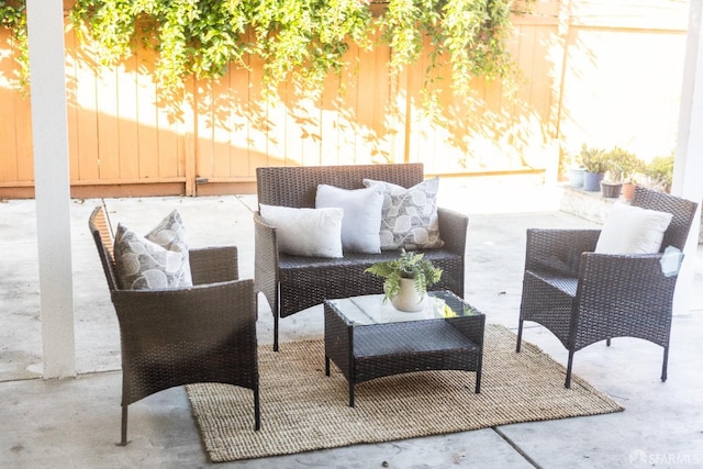 28290 Thackeray Ave, Hayward, CA 94544 - view of patio / terrace with an outdoor living space
