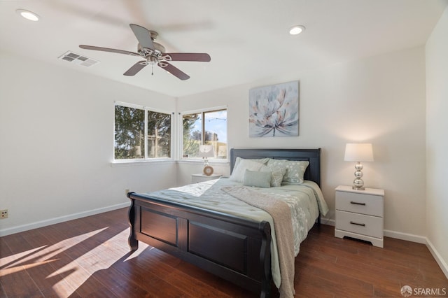 350 Camino Diablo Rd, Brentwood, CA 94513 - bedroom with wood finished floors, visible vents, and baseboards