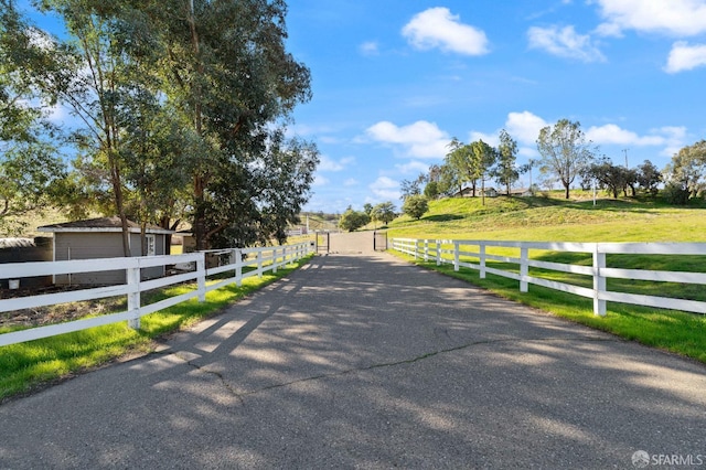 350 Camino Diablo Rd, Brentwood, CA 94513 - view of street with aphalt driveway and a rural view