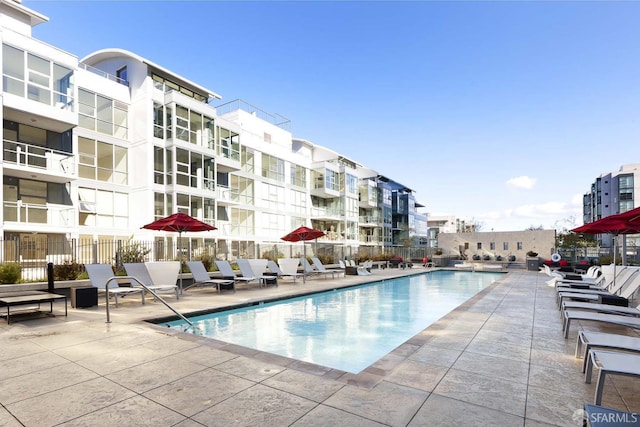 420 Mission Bay Blvd Unit 706, San Francisco, CA 94158 - pool with a patio area