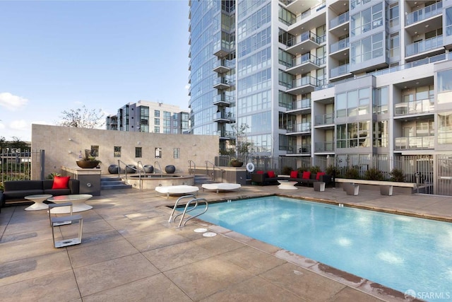 420 Mission Bay Blvd Unit 706, San Francisco, CA 94158 - community pool with a patio and fence