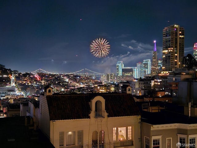 1123 Greenwich St, San Francisco, CA 94109 - city view with a view of city lights