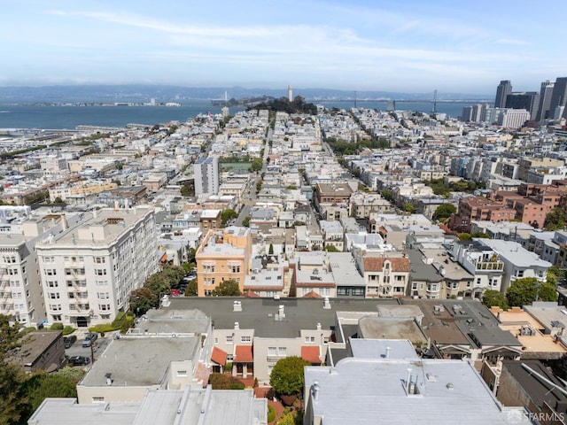 1123 Greenwich St, San Francisco, CA 94109 - aerial view of property's location with nearby urban area