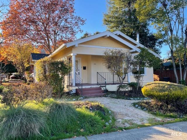 view of bungalow