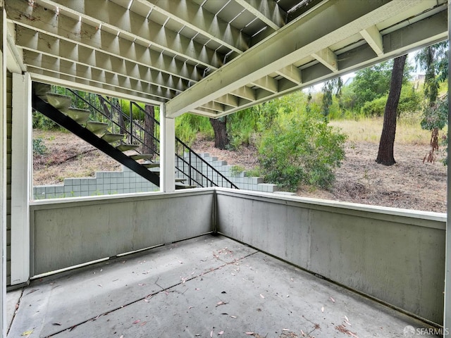 605 Canyon Oaks Dr Unit B, Oakland, CA 94605 - balcony with stairway