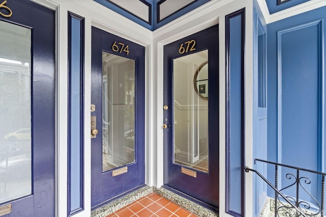 view of property entrance