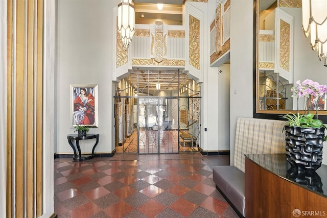 631 Ofarrell St Unit 702, San Francisco, CA 94109 - common area featuring a towering ceiling