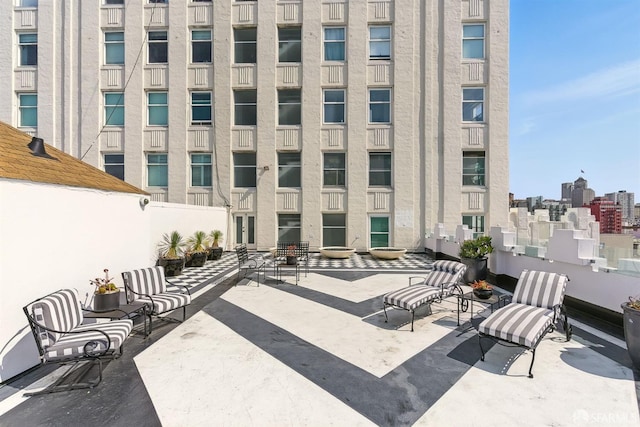 631 Ofarrell St Unit 702, San Francisco, CA 94109 - view of patio / terrace