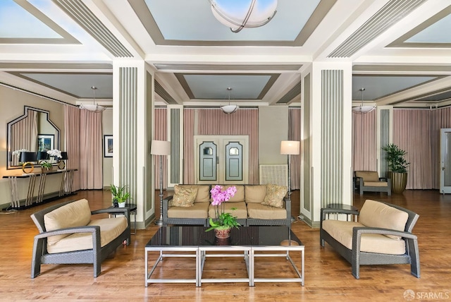 631 Ofarrell St Unit 702, San Francisco, CA 94109 - lobby with wallpapered walls