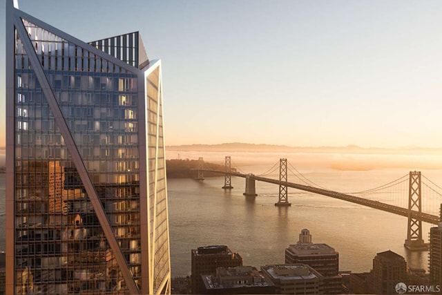 181 Fremont St Unit 58A, San Francisco, CA 94105 - water view with a notable bridge