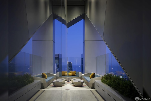 181 Fremont St Unit 58A, San Francisco, CA 94105 - balcony with an outdoor hangout area