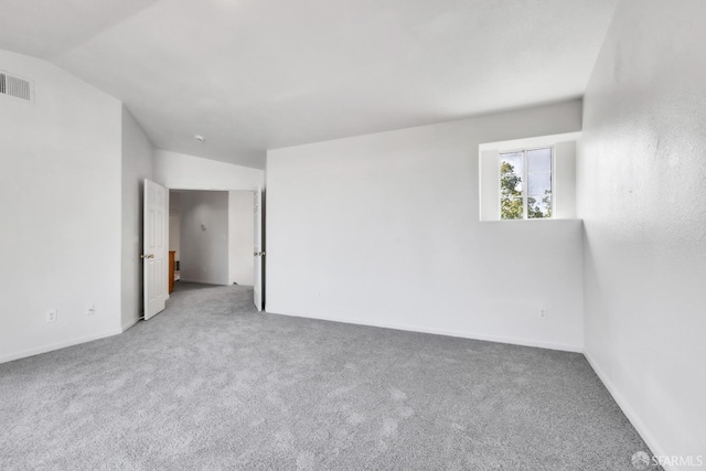 4737 Crestone Peak Dr, Antioch, CA 94531 - unfurnished room featuring vaulted ceiling, baseboards, carpet flooring, and visible vents