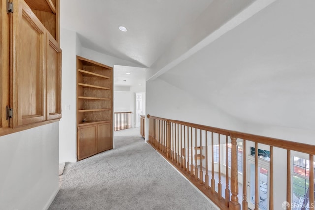 4737 Crestone Peak Dr, Antioch, CA 94531 - corridor with recessed lighting, vaulted ceiling, and carpet flooring