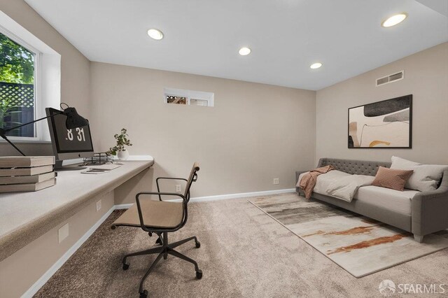 3779 Park Boulevard Way, Oakland, CA 94610 - office space featuring carpet flooring and recessed lighting