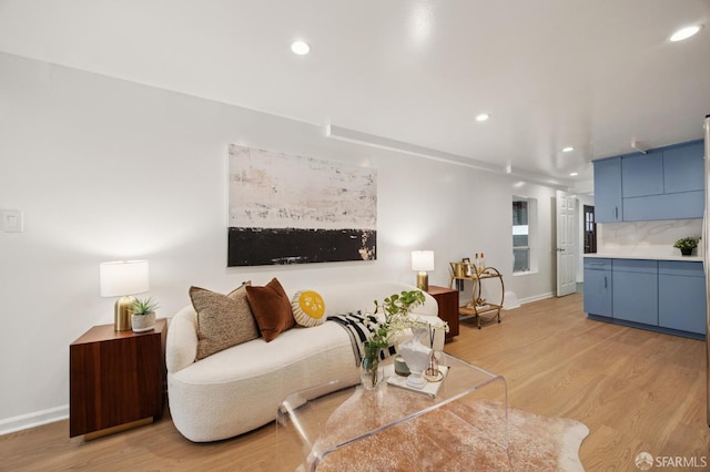67 Rome St, San Francisco, CA 94112 - living room with recessed lighting and light wood finished floors