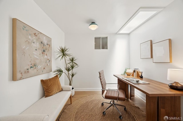 67 Rome St, San Francisco, CA 94112 - office area with wood finished floors and baseboards