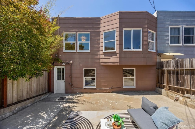 67 Rome St, San Francisco, CA 94112 - rear view of house with a patio area