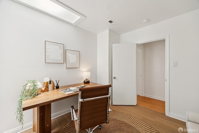 67 Rome St, San Francisco, CA 94112 - home office with wood finished floors and baseboards