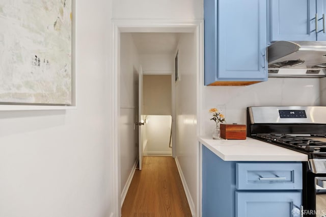 67 Rome St, San Francisco, CA 94112 - hall with wood finished floors