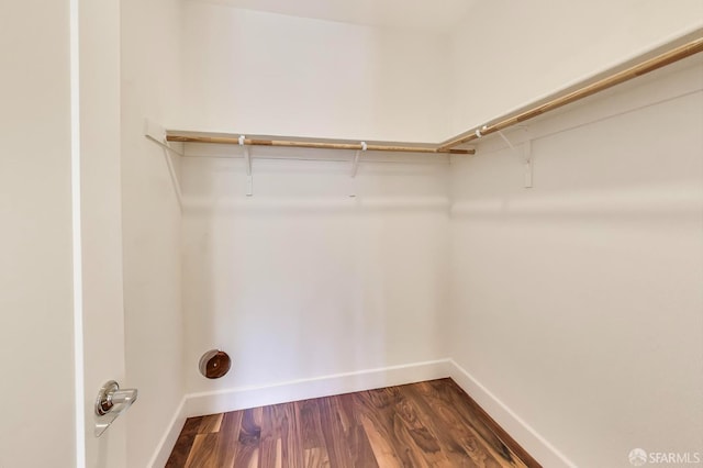 165 Summit Way, San Francisco, CA 94132 - spacious closet with dark wood finished floors