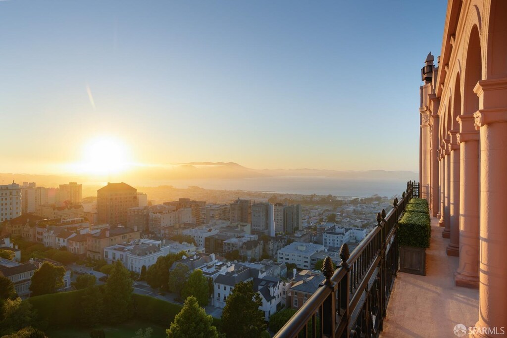 exterior space featuring a city view