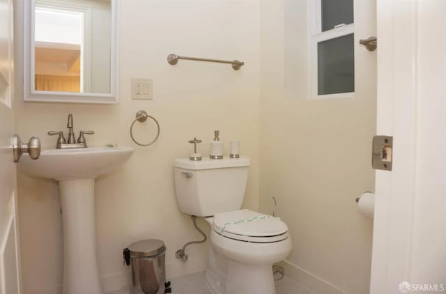 bathroom with toilet