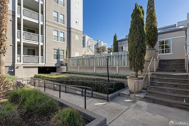 3901 Lick Mill Blvd Unit 165, Santa Clara, CA 95054 - view of property's community featuring stairway and a residential view