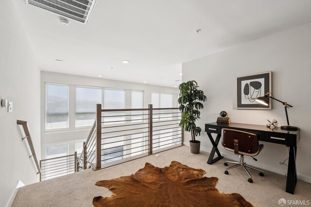 1605 Riviera Ave Unit 608, Walnut Creek, CA 94596 - carpeted office with baseboards and recessed lighting