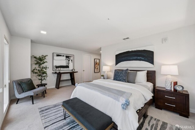 1605 Riviera Ave Unit 608, Walnut Creek, CA 94596 - bedroom featuring light carpet and baseboards