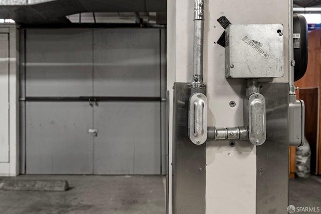 view of utility room