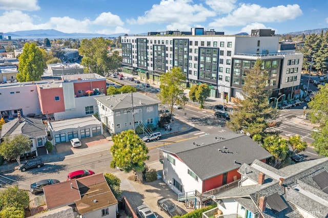 5020 Clarke St, Oakland, CA 94609 - bird's eye view with a mountain view