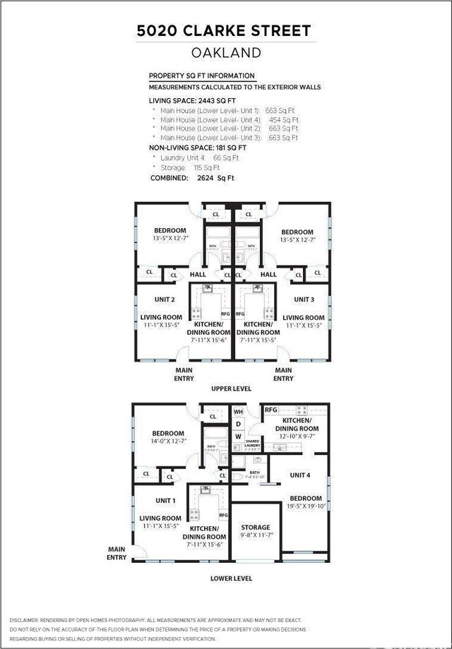 5020 Clarke St, Oakland, CA 94609 - view of layout