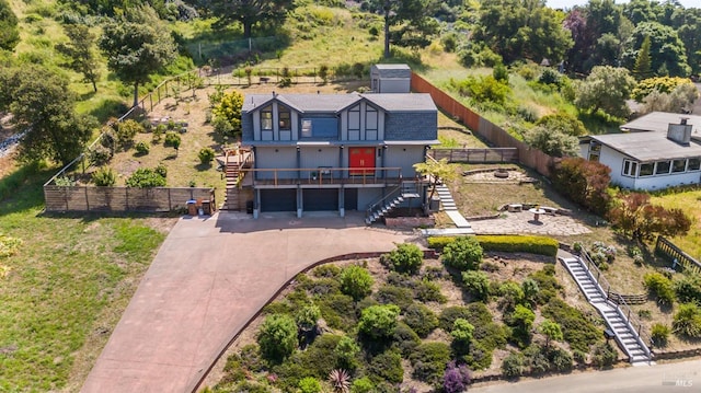 aerial view