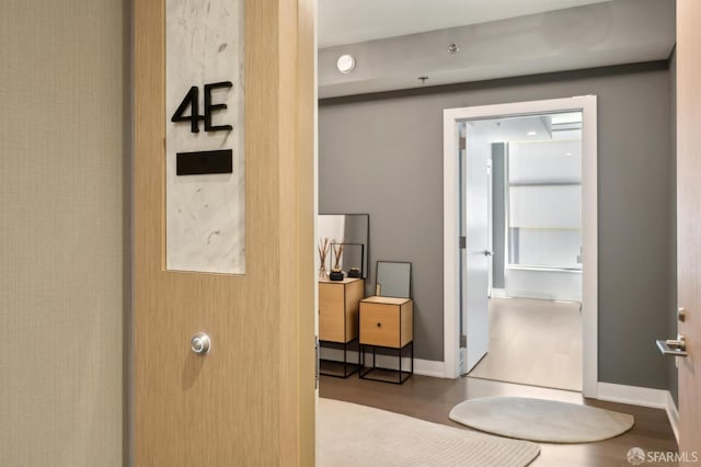 333 Beale St Unit 4E, San Francisco, CA 94105 - hall with baseboards