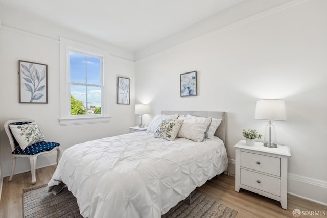 1015 Key Ave, San Francisco, CA 94124 - bedroom with wood finished floors and baseboards