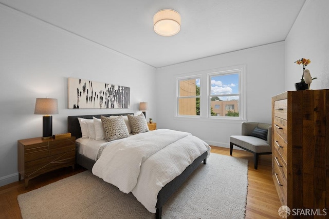 57 Masonic Ave, San Francisco, CA 94118 - bedroom with light wood-style floors and baseboards