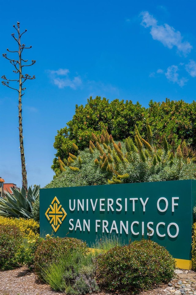 57 Masonic Ave, San Francisco, CA 94118 - view of community sign