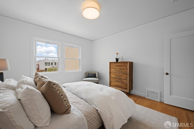 57 Masonic Ave, San Francisco, CA 94118 - bedroom with wood finished floors and baseboards