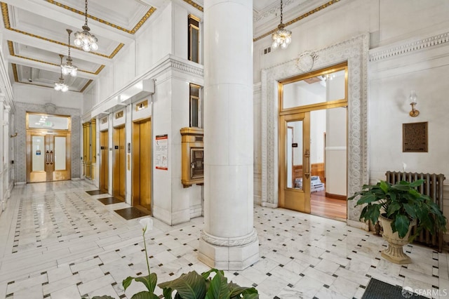 view of building lobby