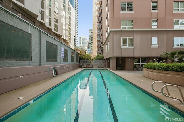 view of swimming pool